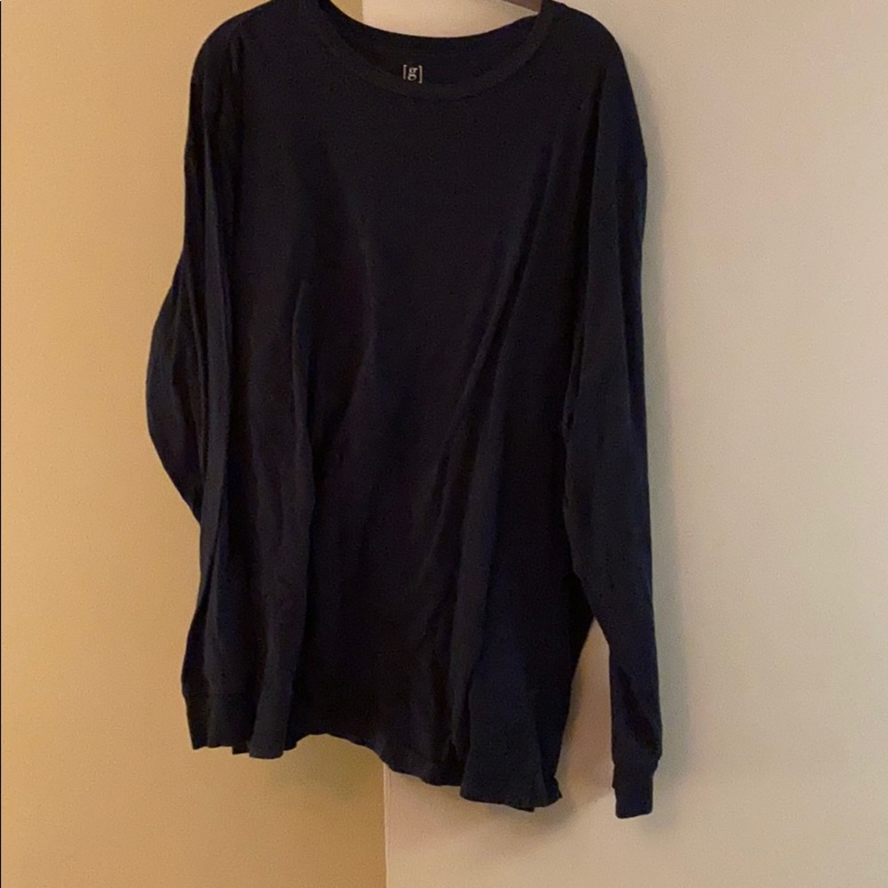 Dark Blue Long Sleeve Tshirt